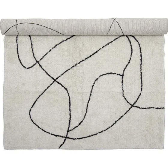 Bloomingville Viga tæppe 120x180 cm - Bomuld