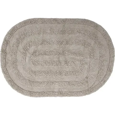 Bloomingville Turi ovalt bomuldstæppe 140x200 cm