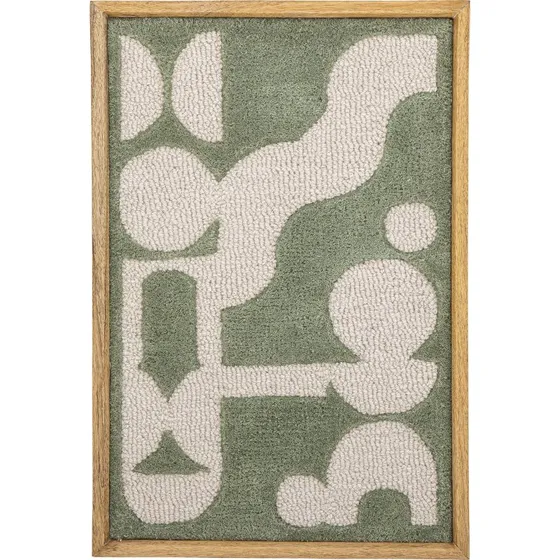 Bloomingville Longton tuftet vægdekoration 45x65 cm