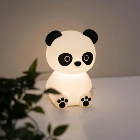 Piggy Pig LED-natlys - batteri & USB, dæmpbar med timer