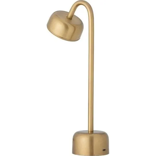 Bloomingville Niko Genopladelig Bordlampe Brass