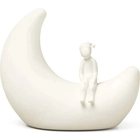 Cam Cam Moon natlampe, off-white