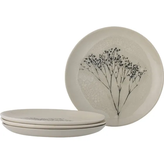 Bloomingville Bea stentøjstallerkener 4 stk Ø22 cm