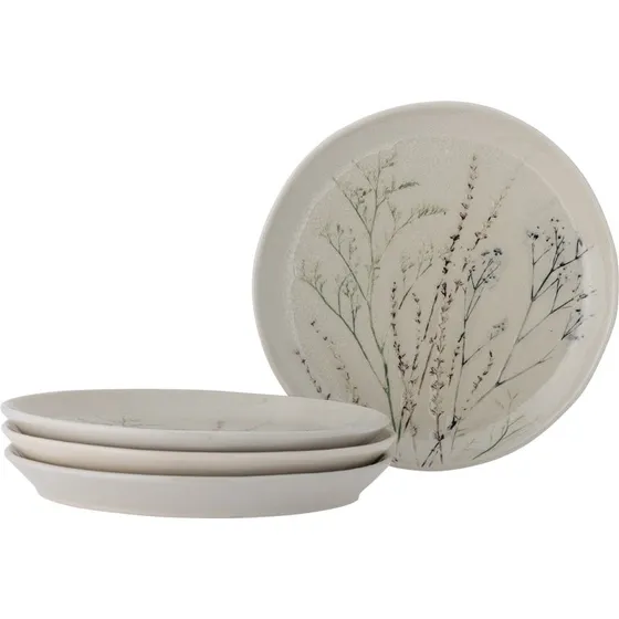 Bloomingville Bea tallerken i stentøj 27,5 cm - 4 stk