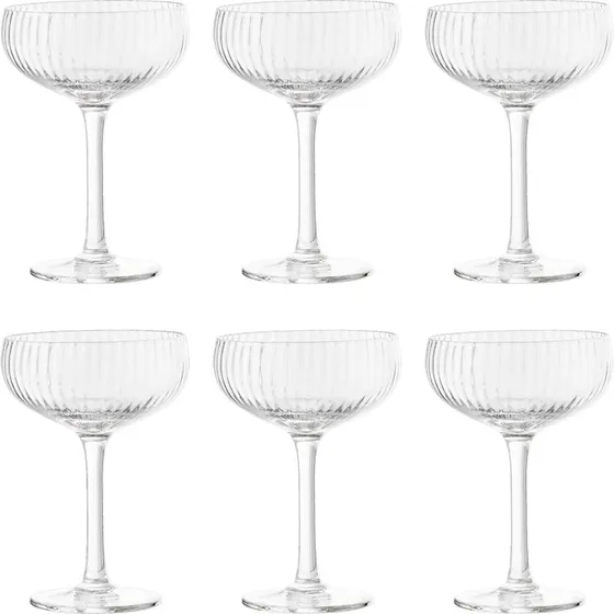 Bloomingville Astrid champagneglas 6 stk - klar