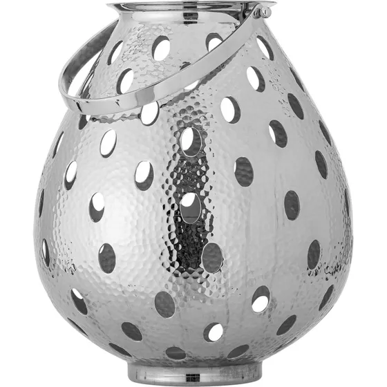 Bloomingville Maika Lanterne - Oversize Sølv Aluminium