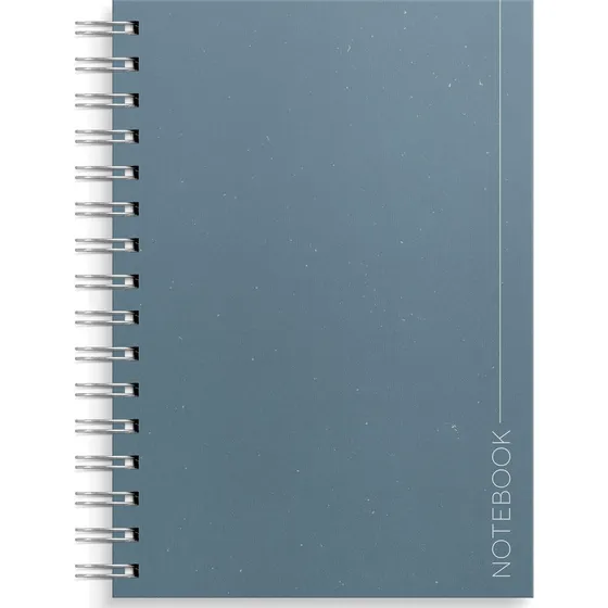 Burde Notebook A5 Blue - 300 linjerede sider