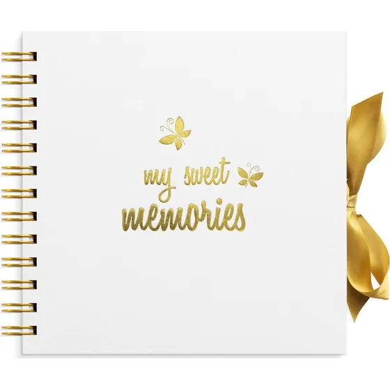 Mayland Burde Fotoalbum Sweet Memories med guldskrift