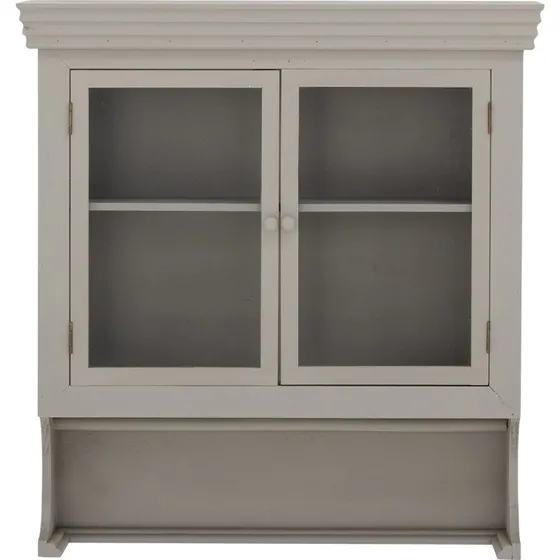 Bloomingville Pilu vægskab, grå fyrretræ 65x70x20 cm