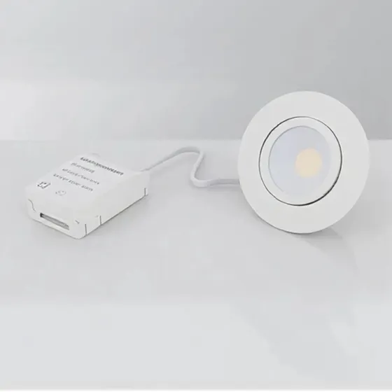 Malmberg MD-230 Tune Bluetooth LED-downlight, 5W, Hvid