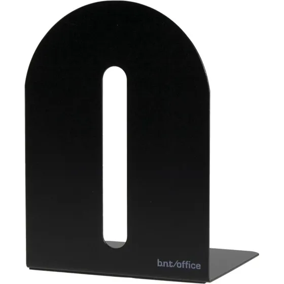 BNT Bogstøtte metal sort 100x110x150mm (2 stk.)