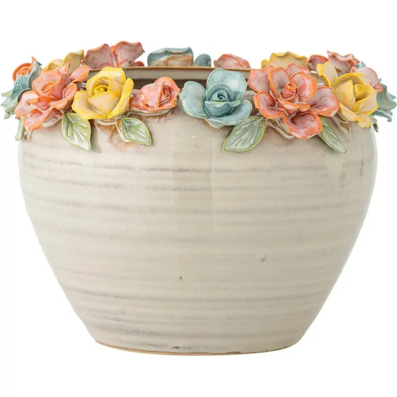 Bloomingville Eanna Urtepotte Ø19,5 cm – Rosa