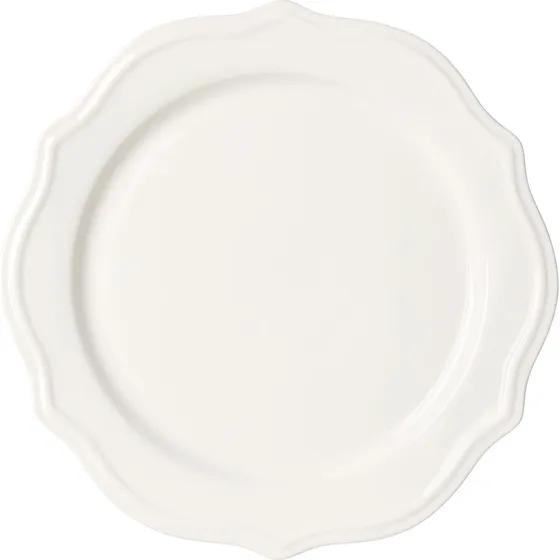 Decotique Violette tallerken 28 cm, hvid