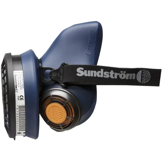 Sundström SR100 Halvmaske i silikone, str. L-XL