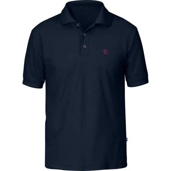 Fjällräven Crowley Piqué Polotrøje - Blueblack - XL