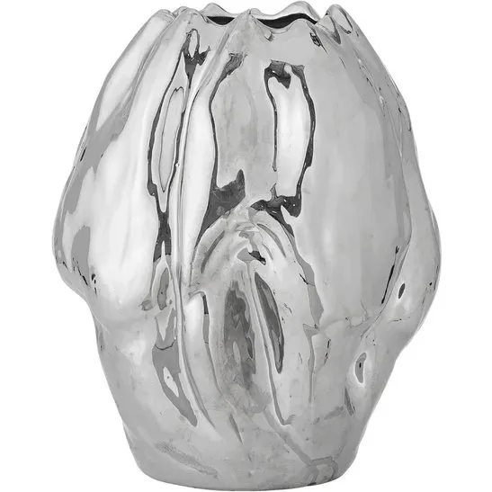 Bloomingville Bobby vase, sølvstentøj 29 cm
