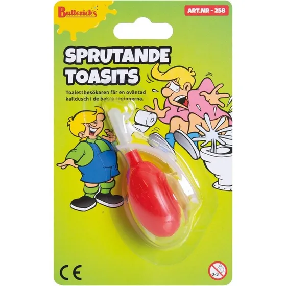 Butterick's Squirting Toasits - Sjov toilet-prank