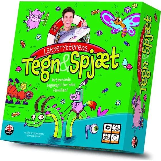 Lakserytteren Tegn & Spjæt - Danspil