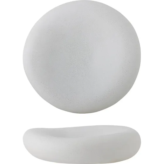 Bloomingville Audra skål Ø30 cm - Hvid stentøj