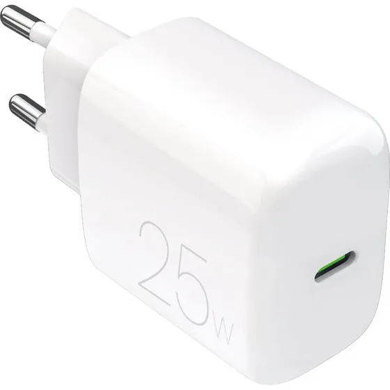 Puro Daily Prolite 25W USB-C Power Delivery Charger - Hvid