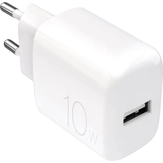 Puro PROLITE 10W USB-A Vægoplader - Hvid