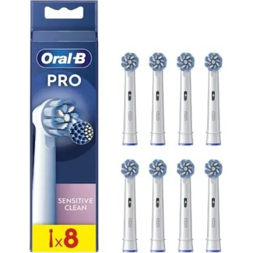 Oral-B Pro Sensitive Clean EB60X-8 Tandbørstehoveder - 8 stk.
