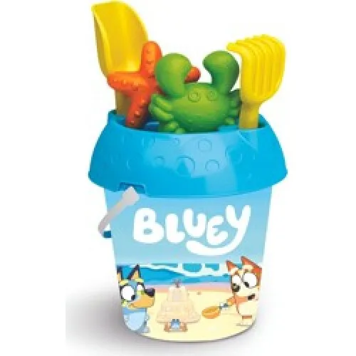 Bluey Sandlegesæt med spand og forme
