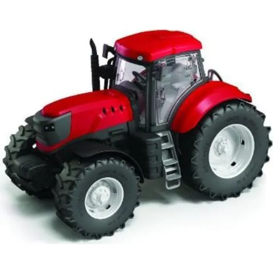Adriatic Rød traktor med bevægelige dele - 30 cm