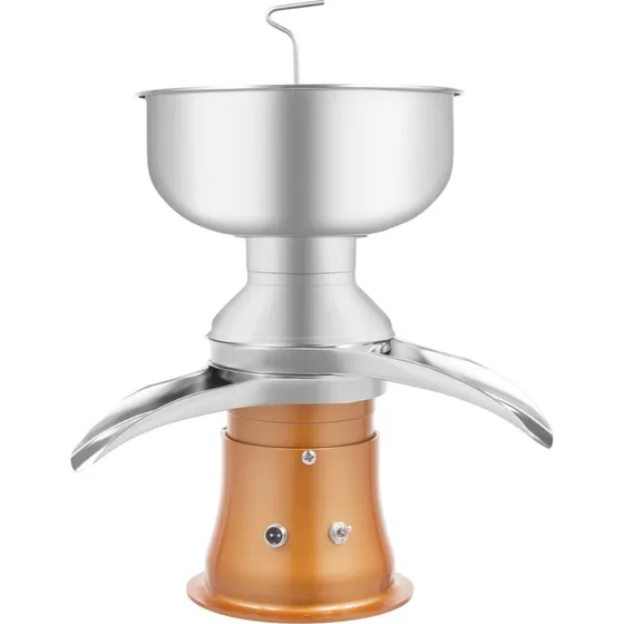 Elektrisk Mælk- og Flødeseparator - 5L - Gul - Rustfrit stål