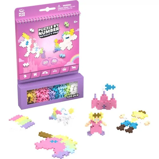 Plus-Plus Activity Pad Fairy Tale, 125 stk