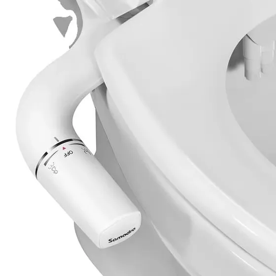 Bidet Sprayer med dobbelt dyse, ultratyndt design