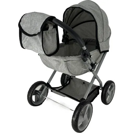 Happy Friend dukkevogn med kaleche og taske