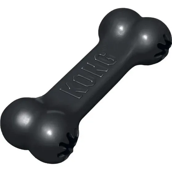 KONG Extreme Goodie Bone Aktivitetslegetøj til Hunde (M) - 18cm - Sort