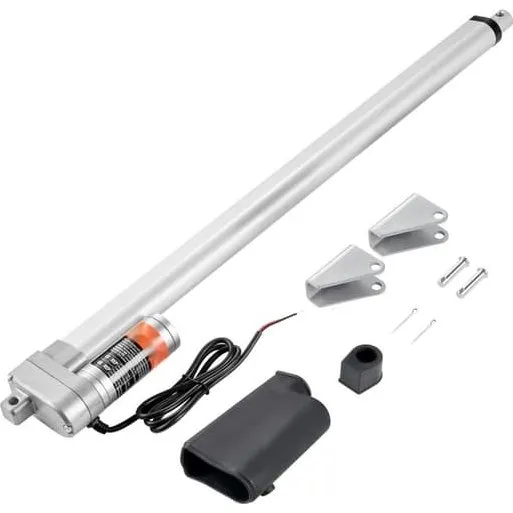 Lineær aktuator 12V, 20 tommer, IP65, 3000N kraft