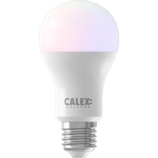 Calex Smart Tuya WiFi E27 RGBW 8,5W (806 lm) 2200–4000K - dæmpbar