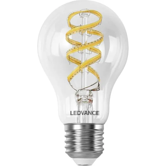 LEDVANCE SMART+ WiFi E27 4,8W RGB+CCT klar Filament