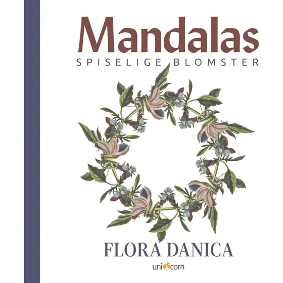 Mandalas Flora Danica – Malebog med botaniske motiver