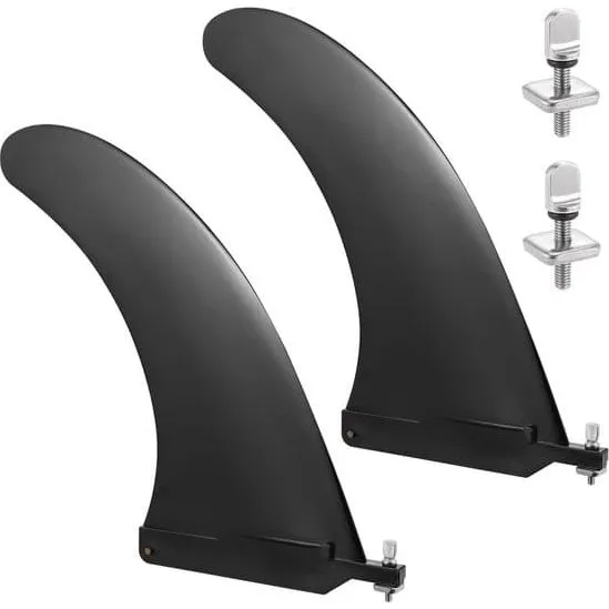9" Paddle Board Finner i Nylon - 2 stk. med skruer