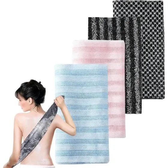 Antibakteriel Bruskescrub - Eksfolierende Rygvask - 25x100cm