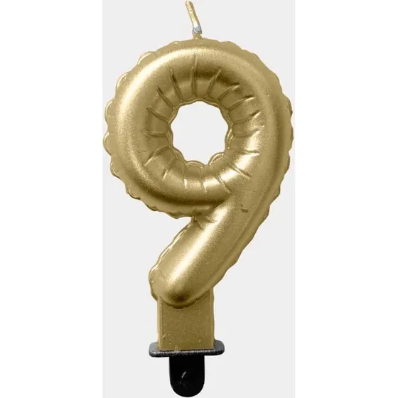 Tallys 9 - 7,5 cm, guld