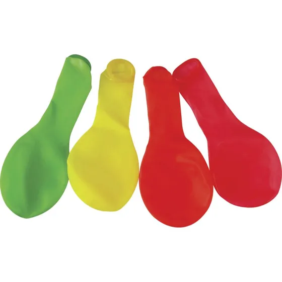 Latexballoner neon 23 cm - 10 stk