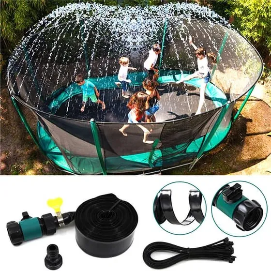 Trampolinvandspreder til børn, 15 m - Perfekt til sommerleg