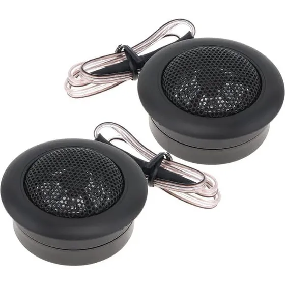 2 stk. 12V Mini Dome Diskanthøjttalere til bil