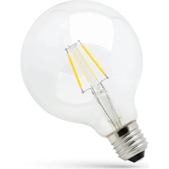 LED G125 E27 8W Kultråd Spectrum - Klar 1000lm