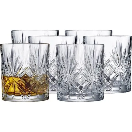 Lyngby Glas Melodia Whiskyglas 31 cl – 6 stk