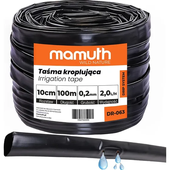 Mamuth Drypslange Perleslange 100m - 10cm afstand