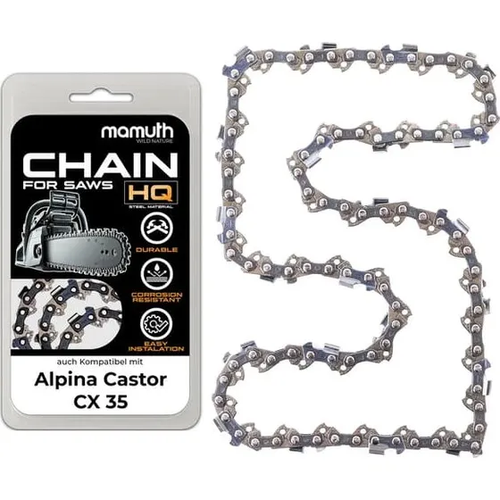 Alpina Sägekæde 30cm 1.3mm 3/8" 45 TG til Castor CX 35