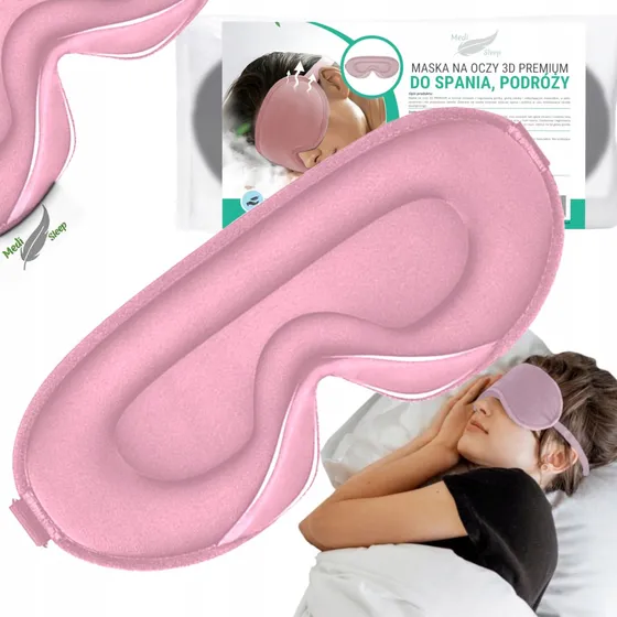 Medi Sleep 3D Sovemaske - Justerbar mørklægning