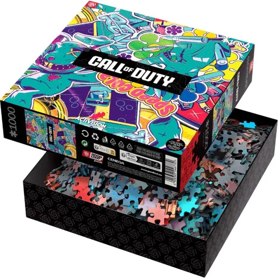 Call of Duty Zombies Collage - Puslespil 1000 brikker
