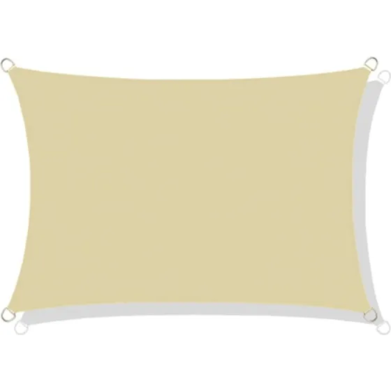 Codura Vandtæt Solsejl Beige 3x2m
